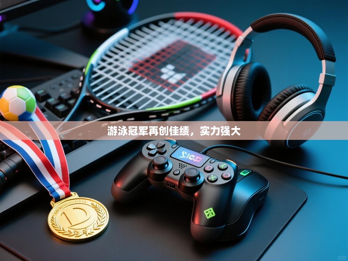 游泳冠军再创佳绩，实力强大